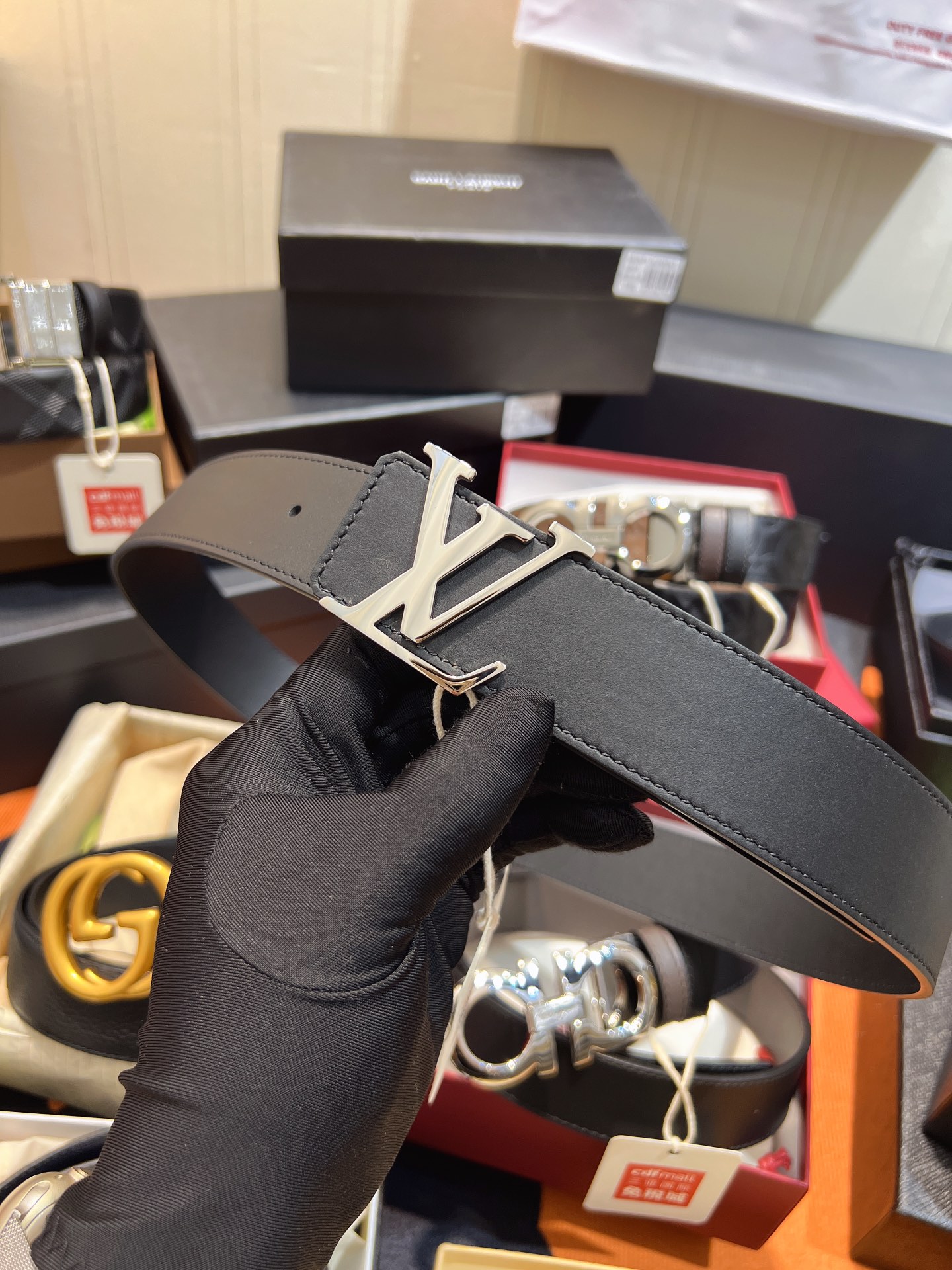 LV Belt 015 4cm