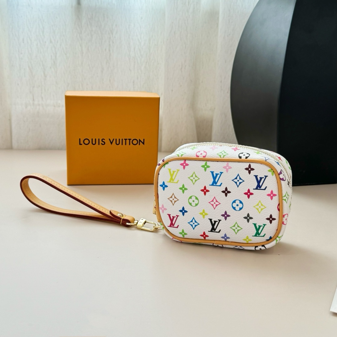 Louis Vuitton Micro Bag Leather Keychain Pendant Accessories