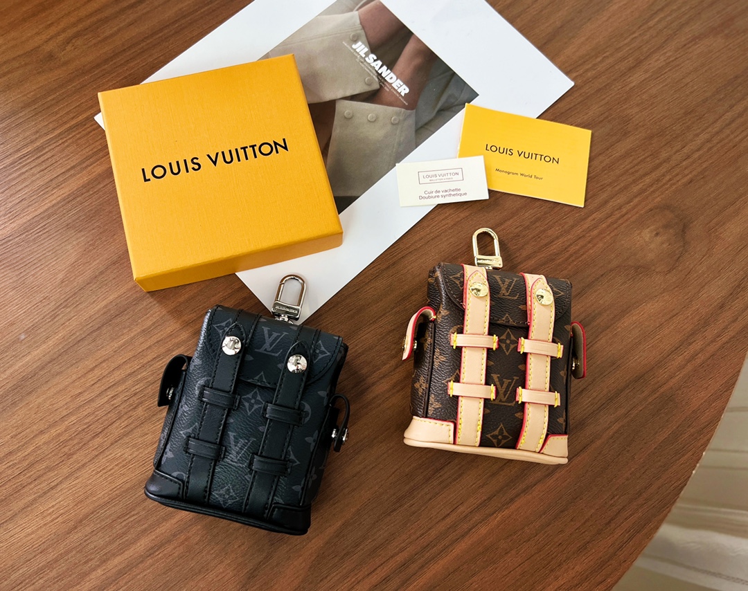 Louis Vuitton Micro Bag Leather Keychain Pendant Accessories