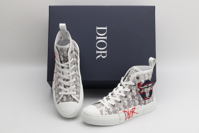 Dior B23 Oblique High Top "Shawn" Shoes(Replica)