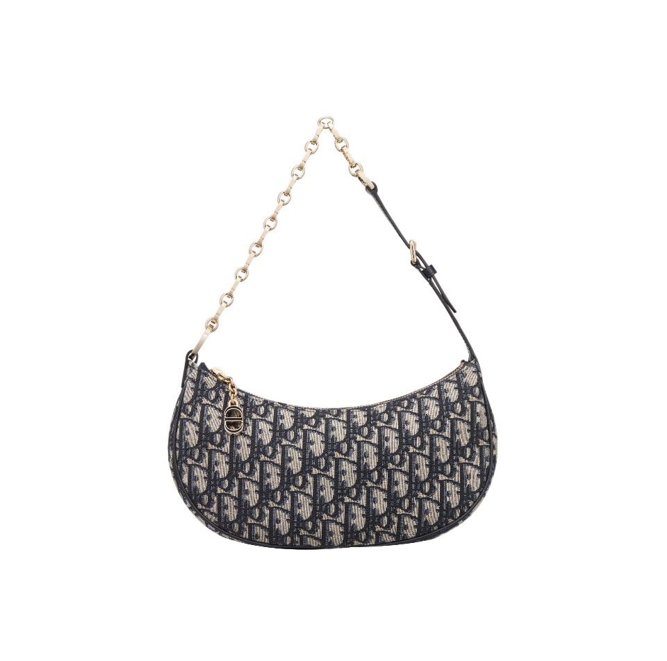 DIOR CD Lounge Half Moon Shoulder Bag (Replica)