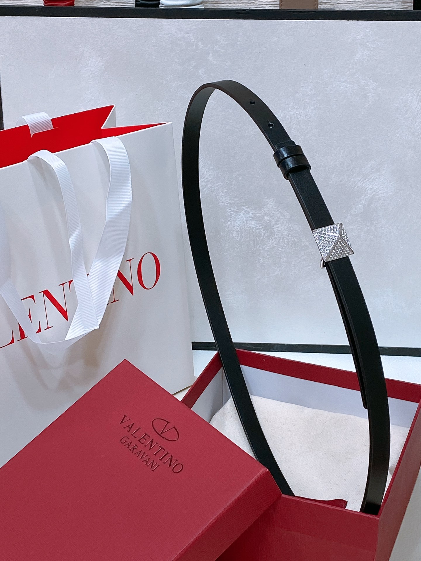 Valentino Leather Belts 1:1 Mirror Version
