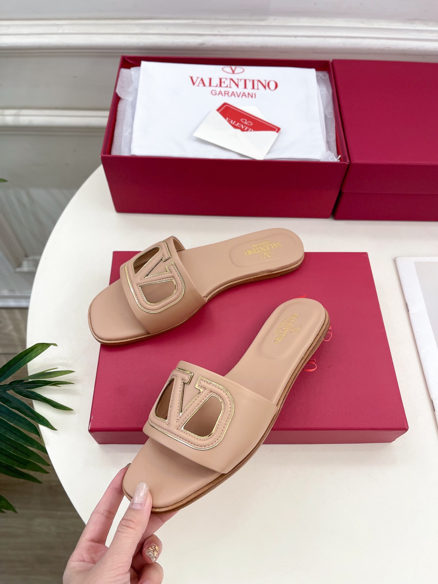 Valentino Shoes Slipper Valentino Garavani Roman Stud Women's Slippers