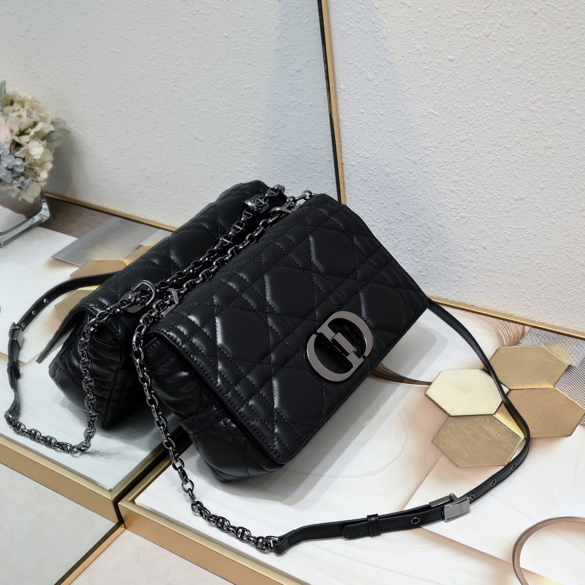 Dior Caro Shoulder Bag Handbag