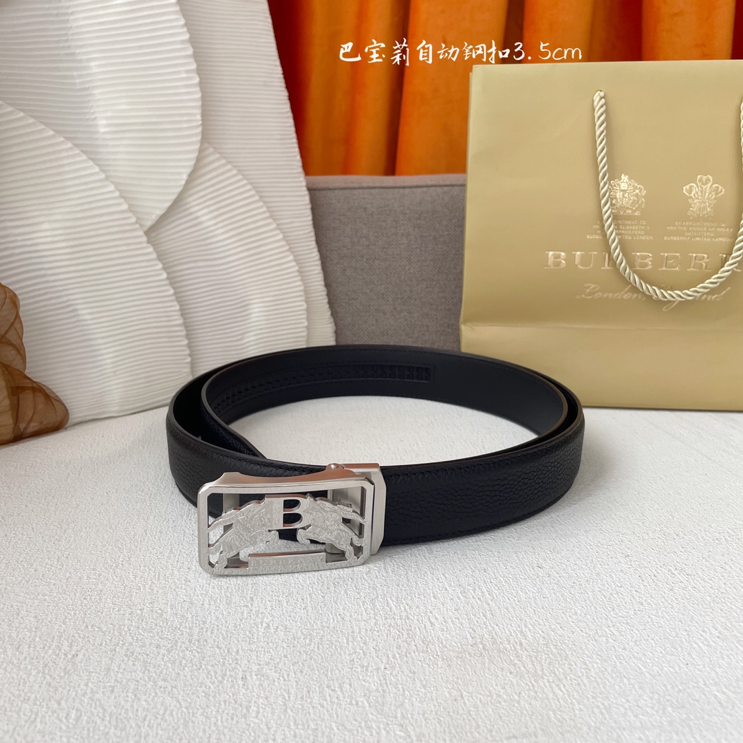 Burberry Leather Belts 1:1 Mirror Version