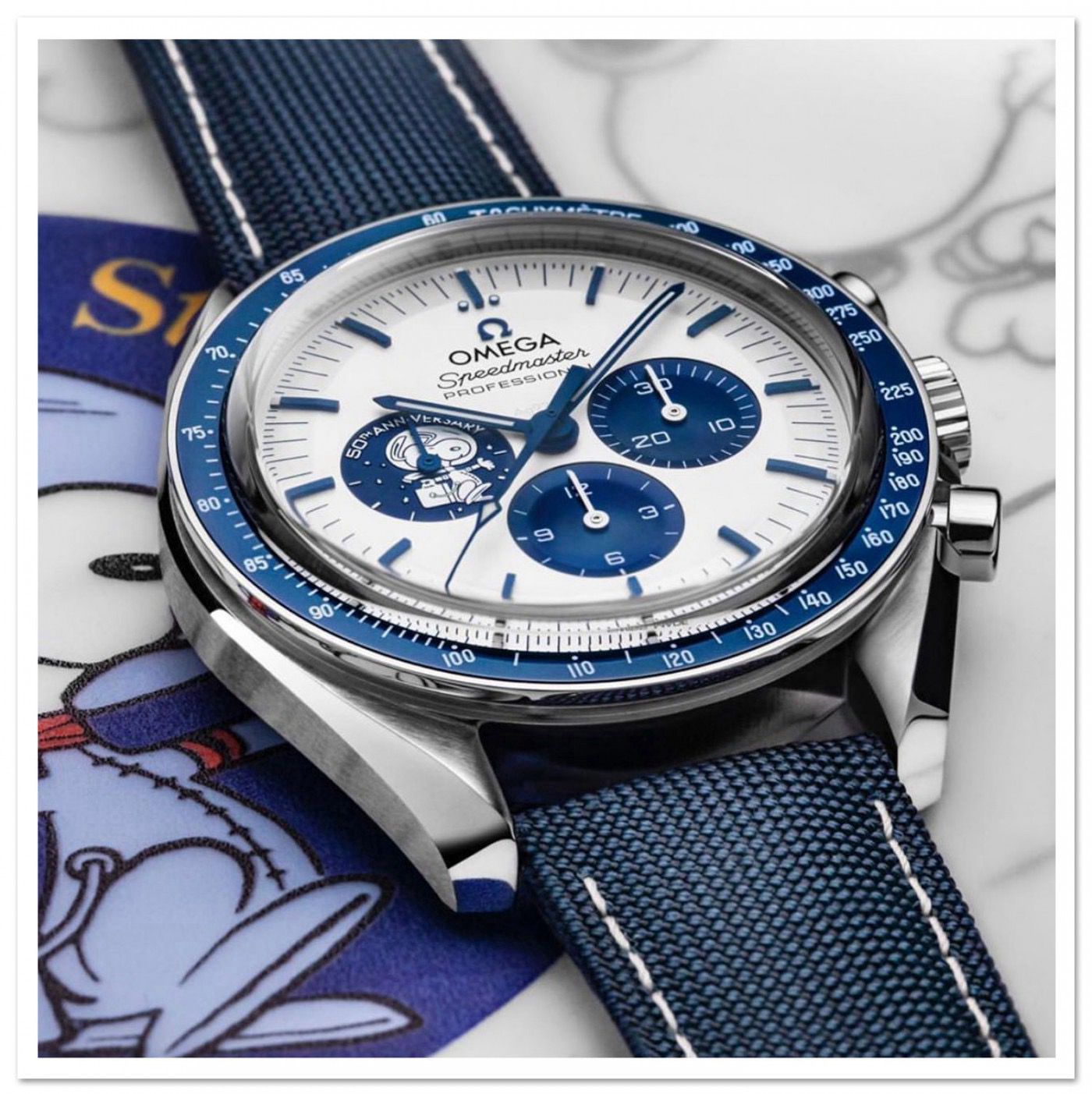 OMEGA Speedmaster “Silver Snoopy Award” 50th anniversary 42mm - watch-2005