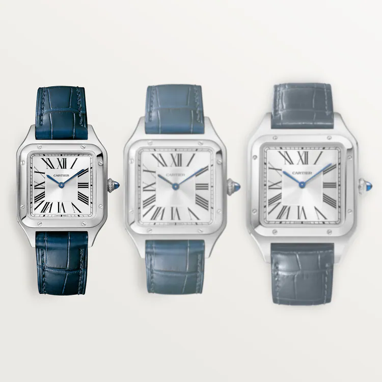 CARTIER SANTOS-DUMONT Blue 36mm