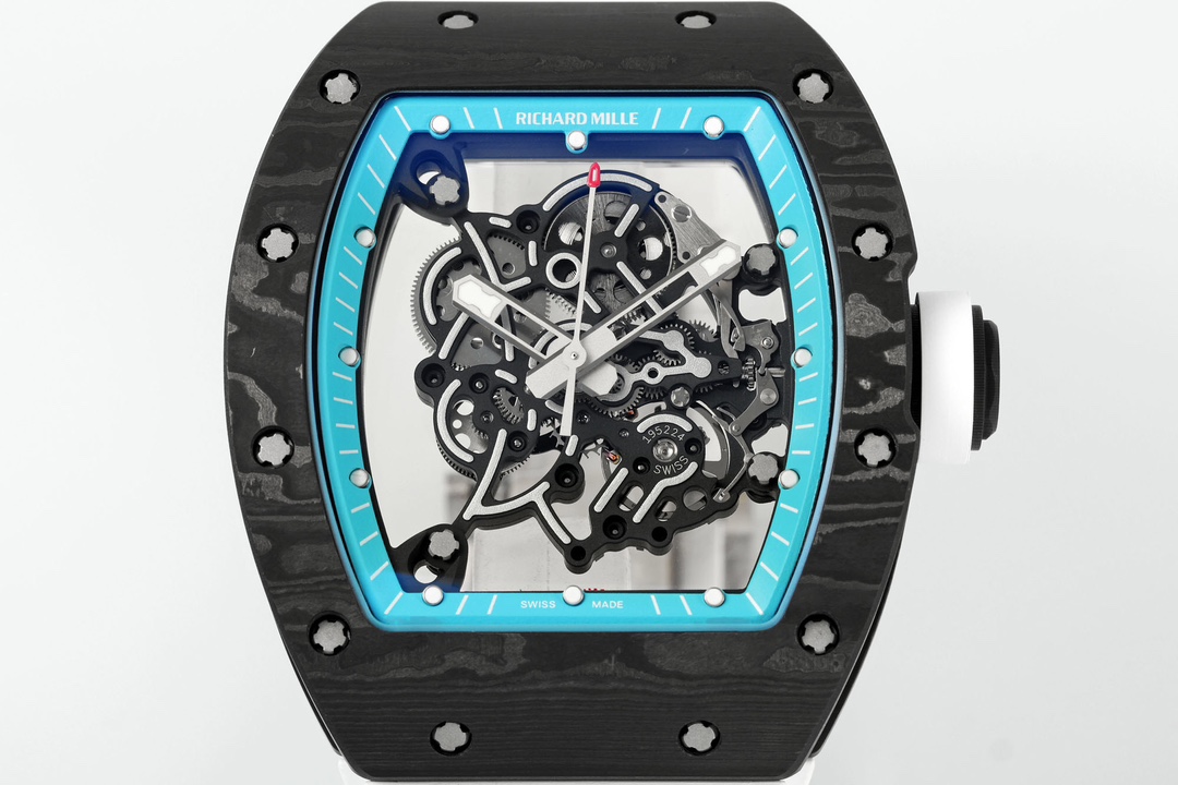 Richard Miller RM 055 RMUL2 NTPT Carbon Fiber Blue