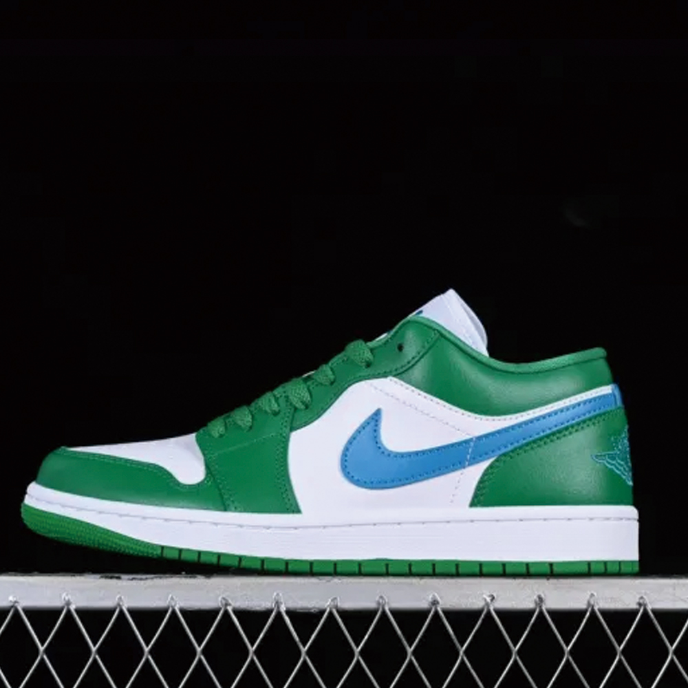 Air Jordan 1 Low White Green AJ1 DC0774-304 XM082