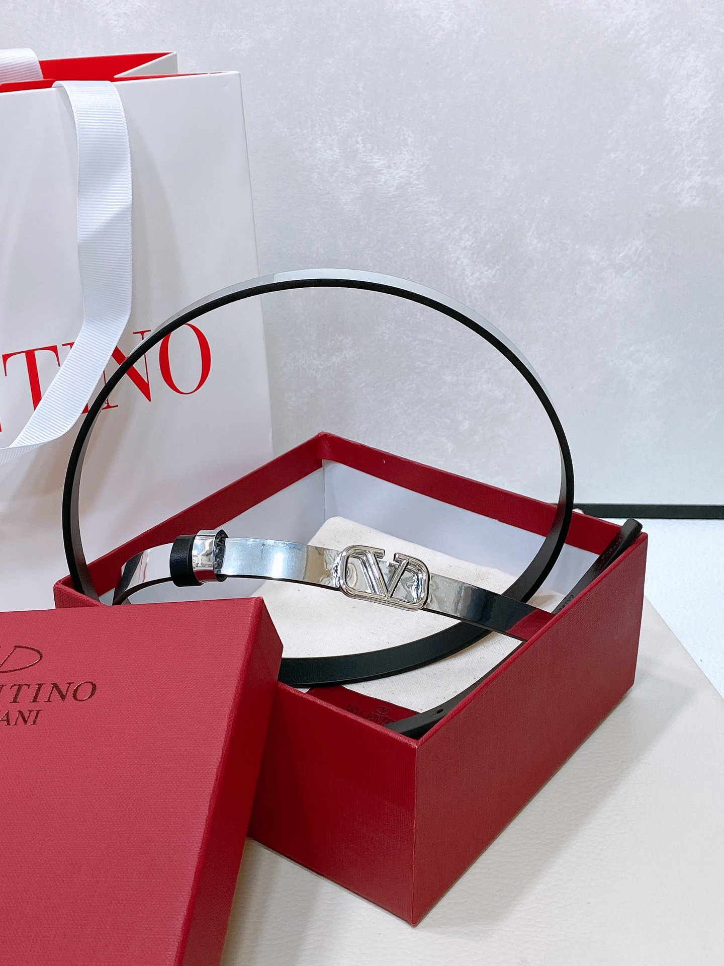 Valentino Leather Belts 1:1 Mirror Version
