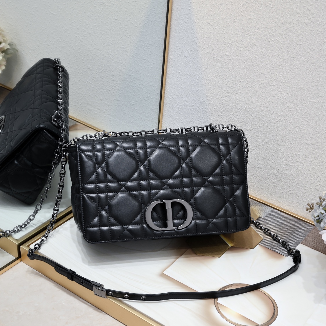 Dior Caro Shoulder Bag Handbag