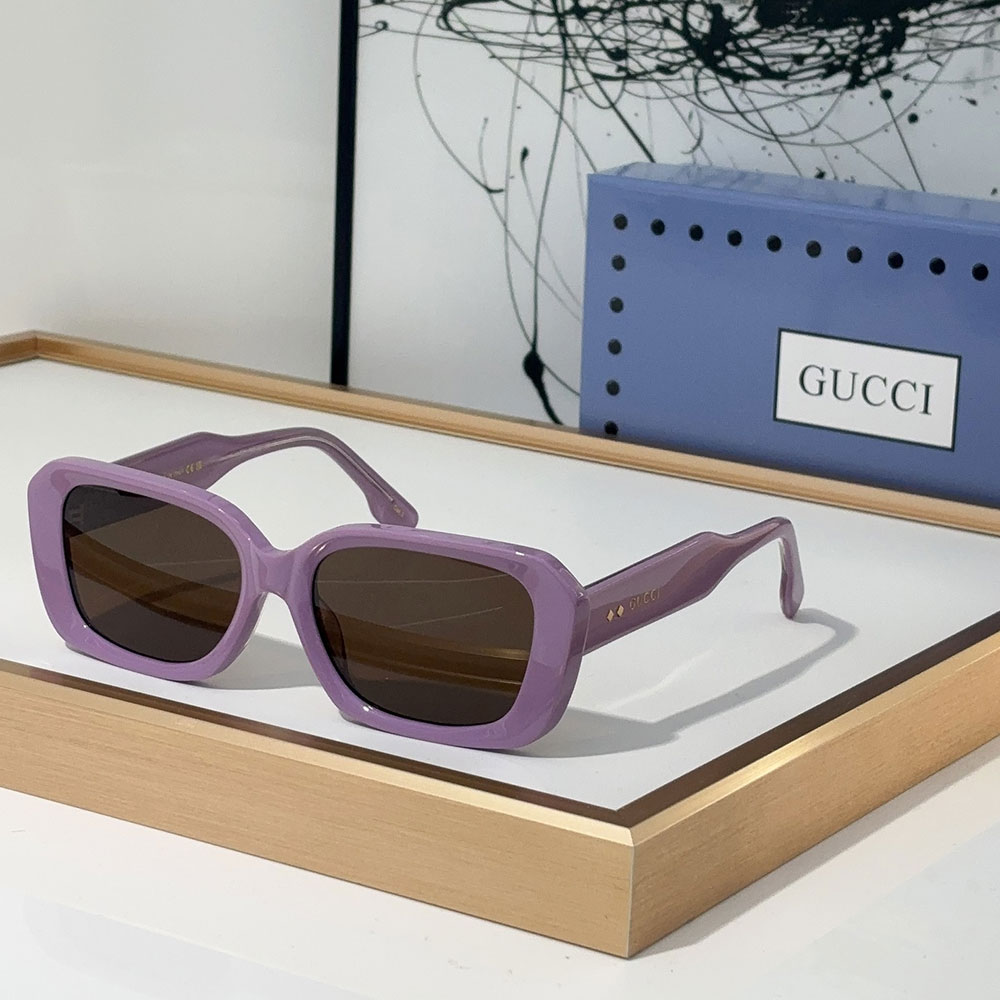 Gucci Fashion mirror leg Logo sunglasses Top quality 锛�Replica锛�