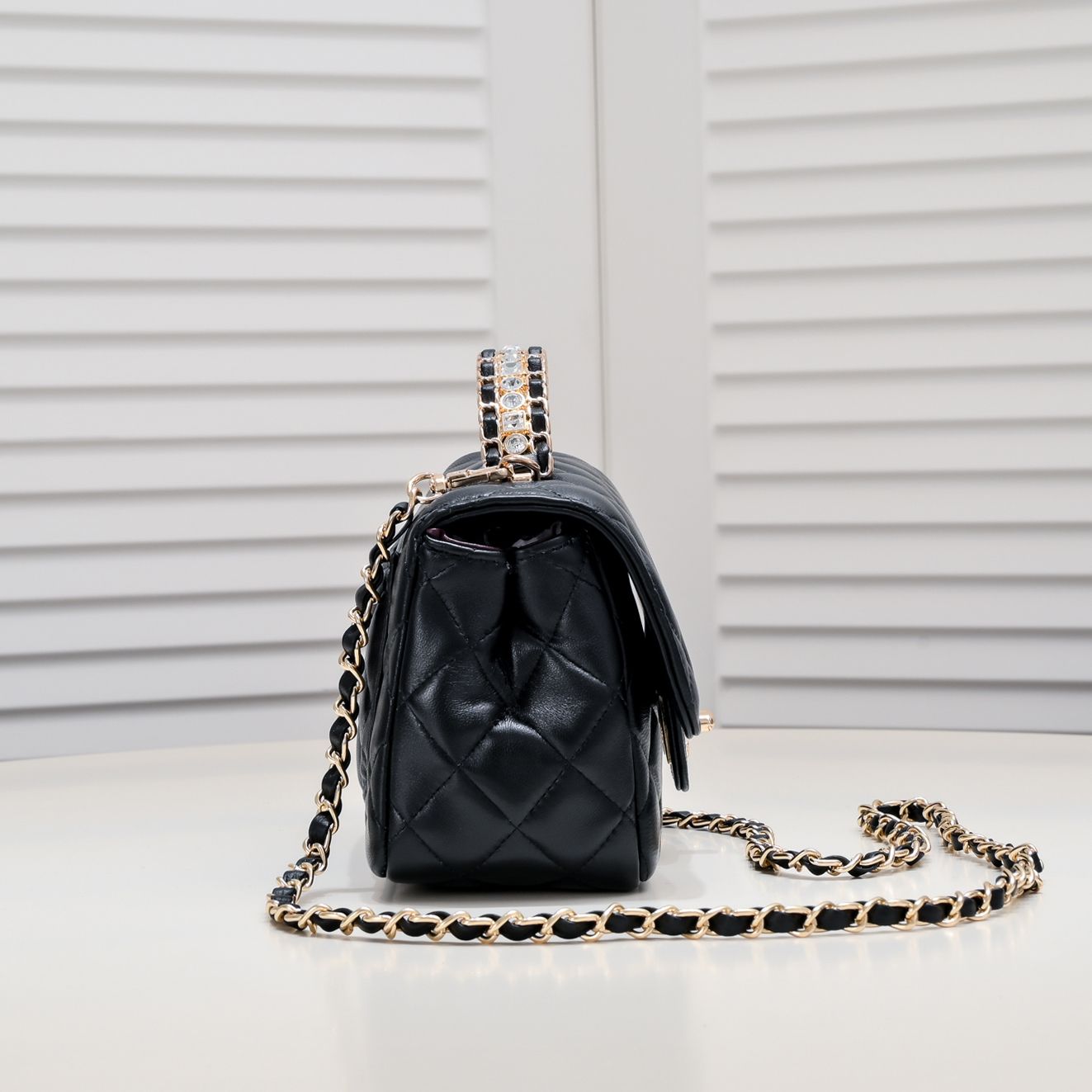 Chanel 23A Diamond Handle CF Mini Shoulder Bag Handbag