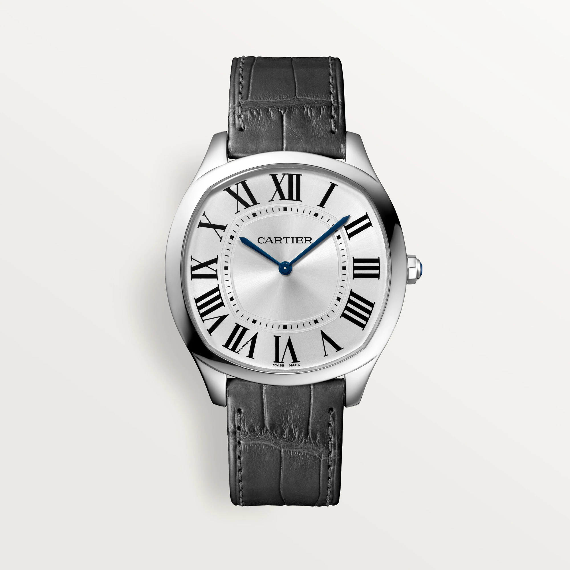 Cartier Drive 18K White Gold Men��s Watch, WGNM0007