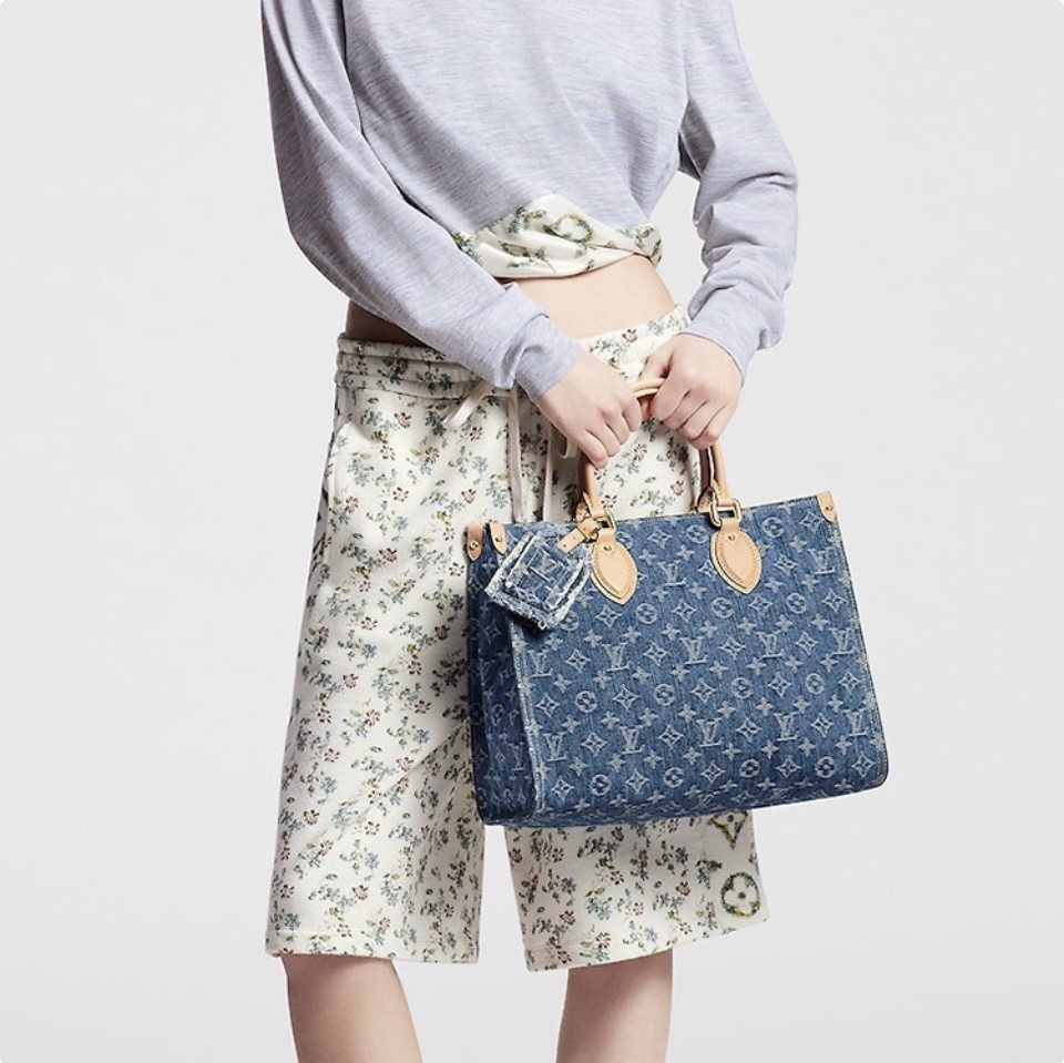 Louis Vuitton LV ONTHEGO Denim Bag Tote Bag Shoulder BagM46871(Replica)
