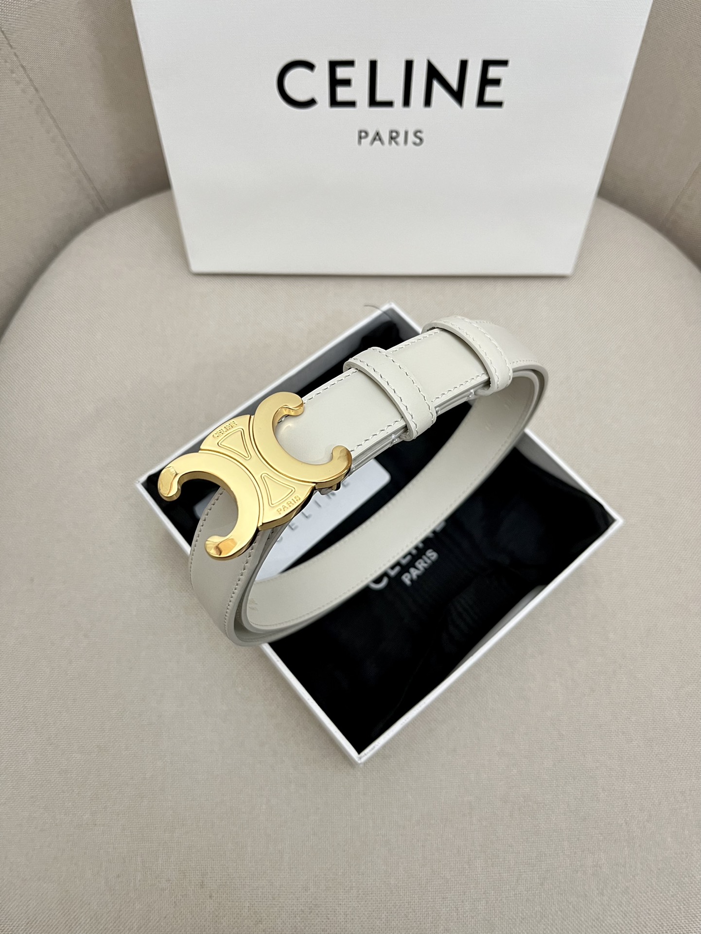 Celine Leather Belts 1:1 Mirror Version