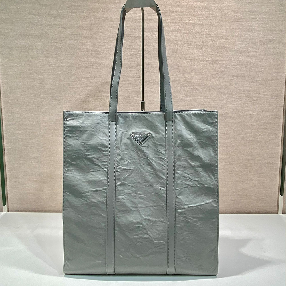 Prada Small Antique Nappa Leather Tote Bag Handbag (Replica)
