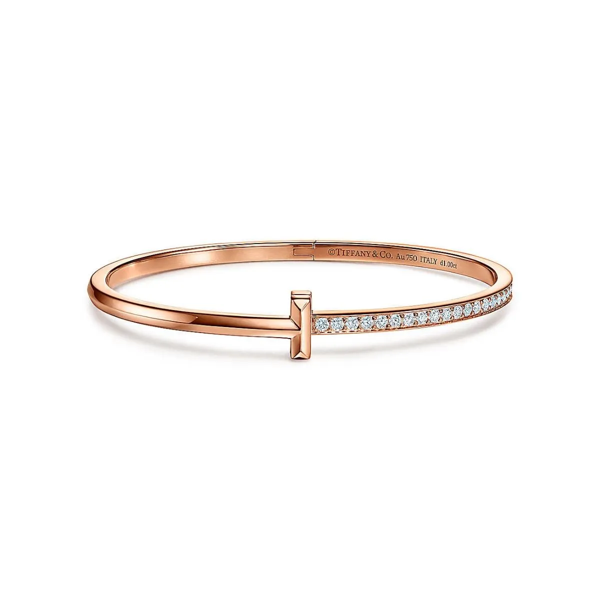 TOP Tiffany Female Tiffany T1 Unilateral Diamonds Fine Jewellery England Sale White Gold/Yellow Gold/Rose Gold