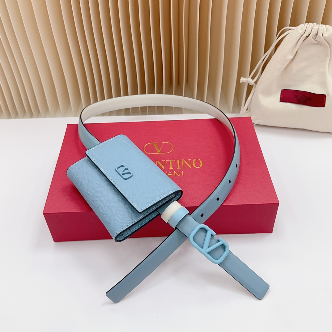 Valentino Leather Belts 1:1 Mirror Version
