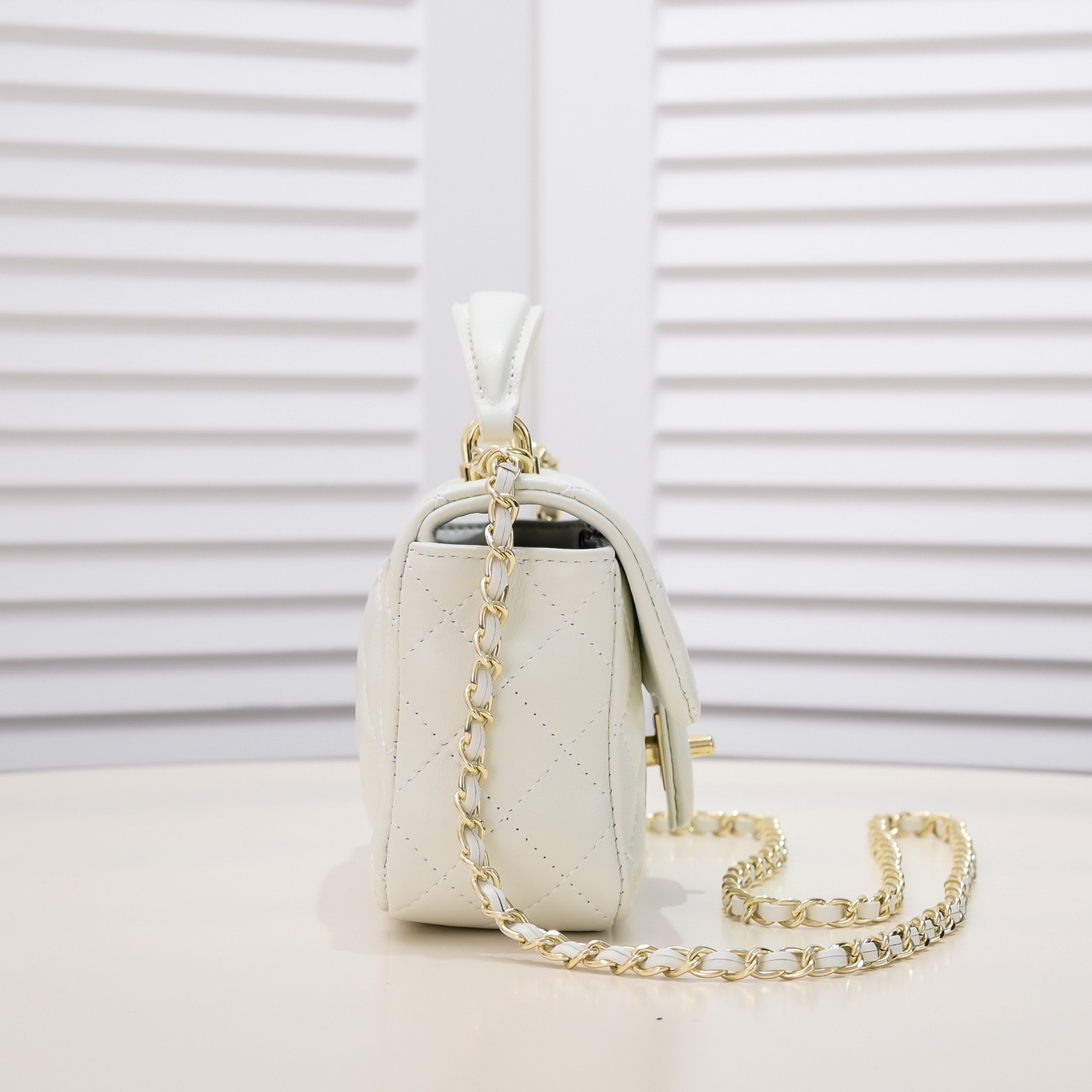 Chanel Handle Shoulder Bag Handbag