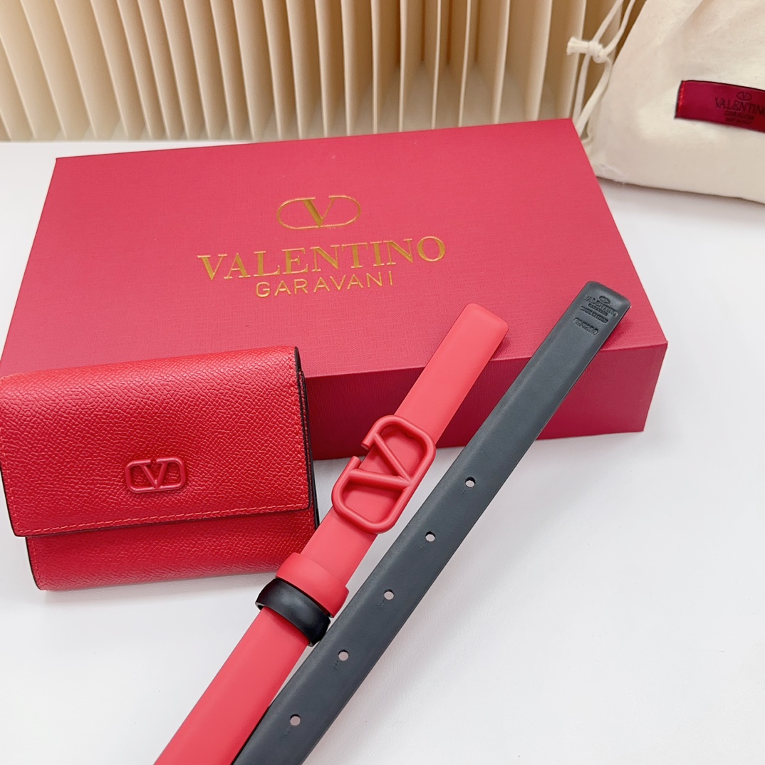Valentino Leather Belts 1:1 Mirror Version