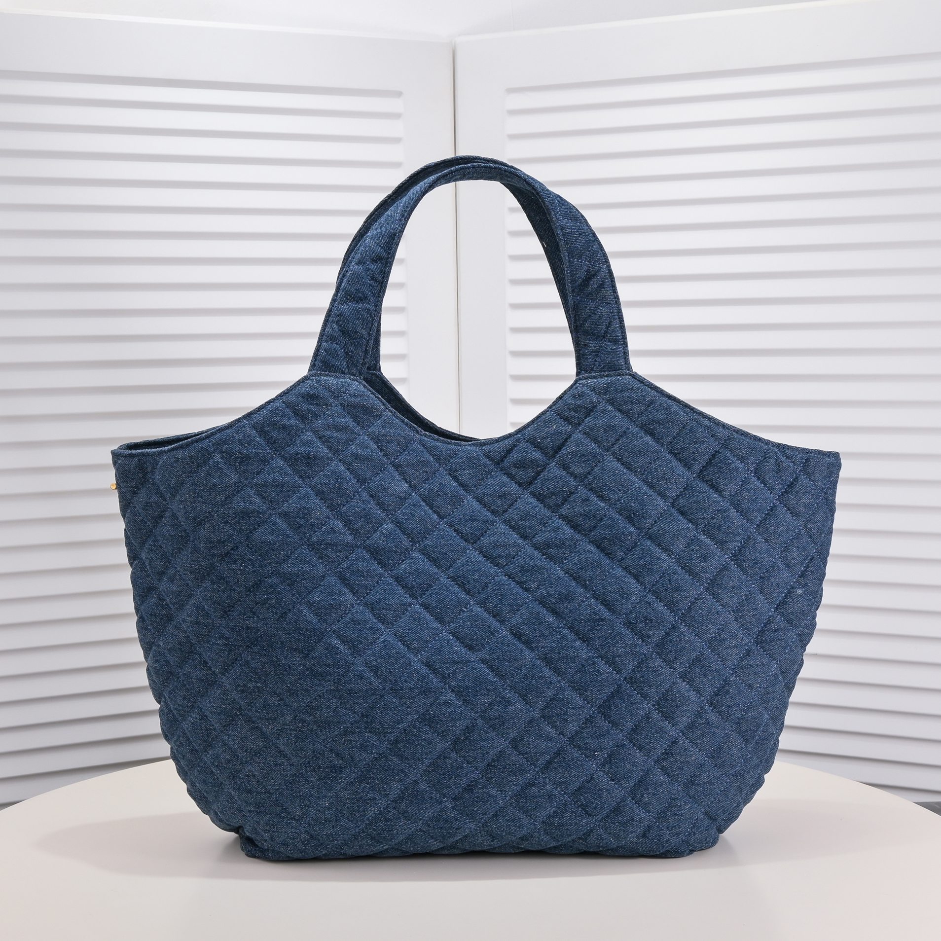 Saint Laurent YSL Icar Maxi Shopping Bag In Quilted Shoulder Bag Handbag