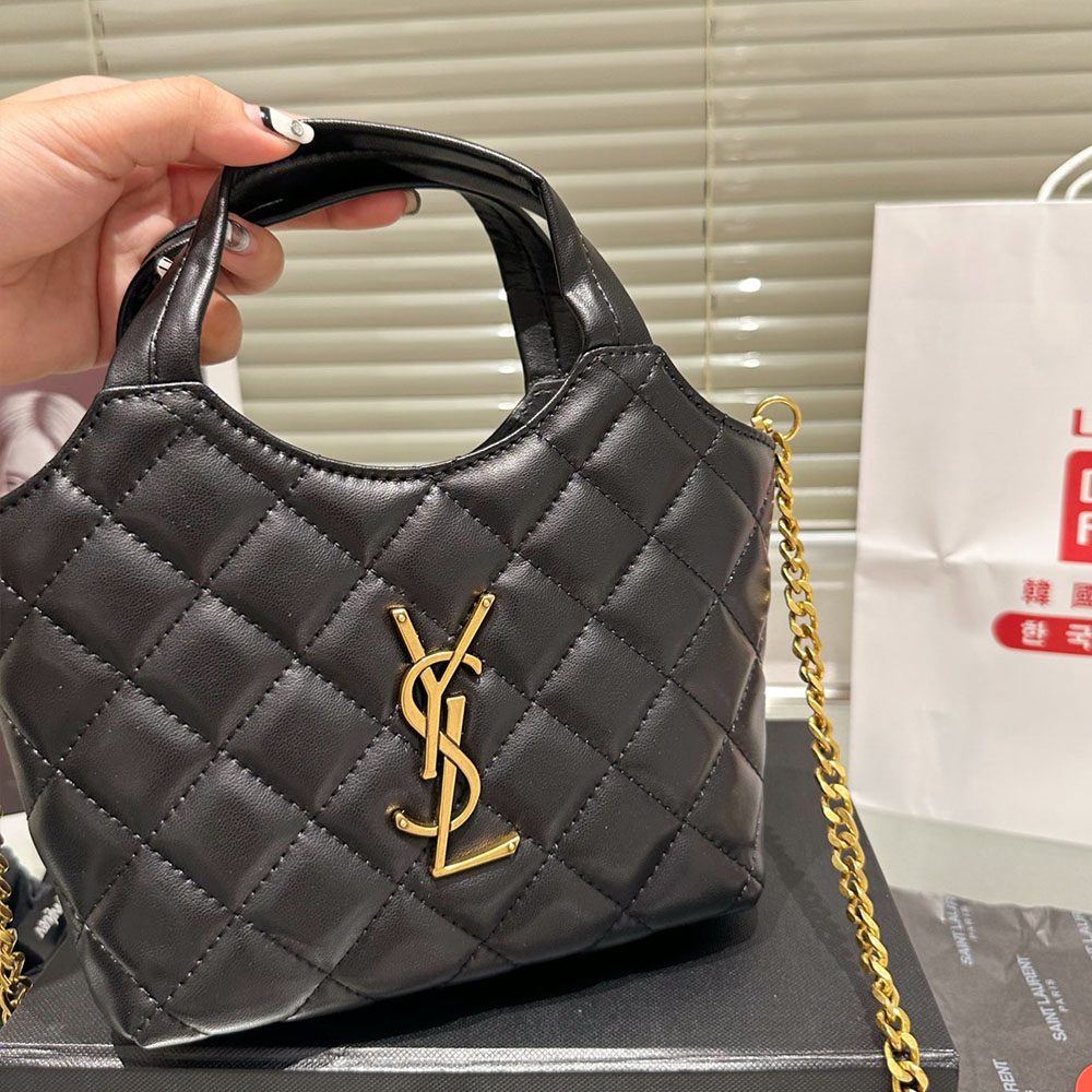 SAINT LAURENT Loulou Medium 32- quilted leather Shoulder Bag Tote Bag(Replica)