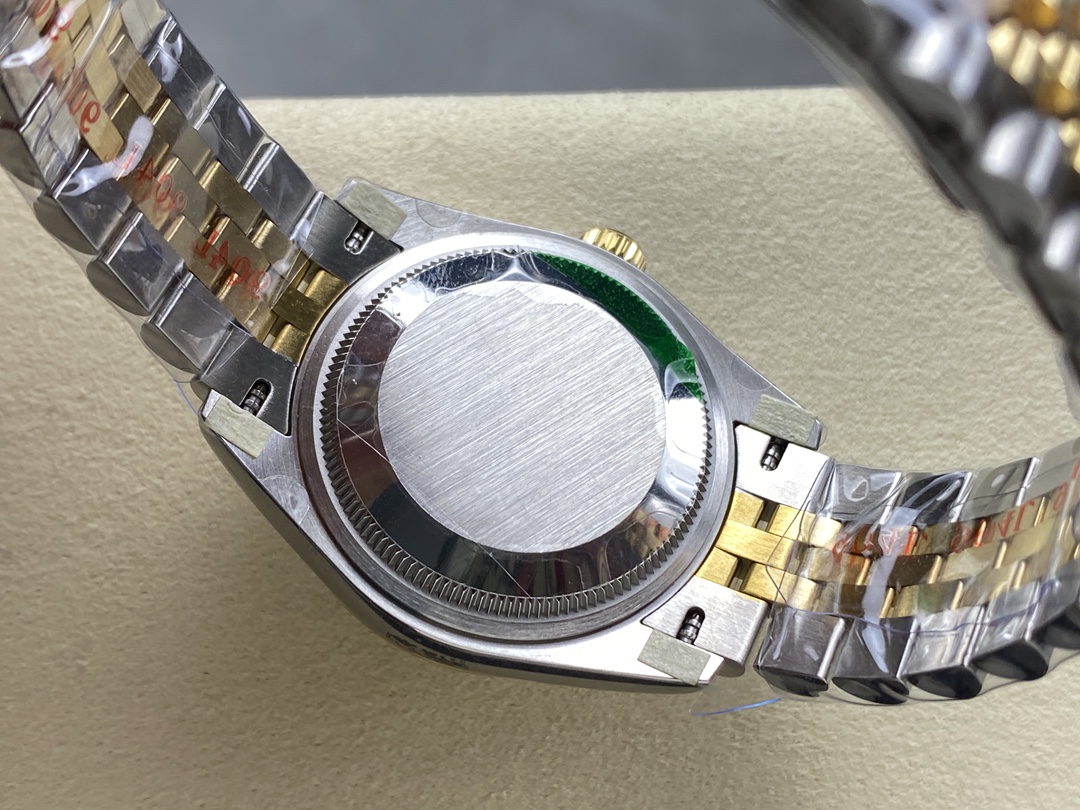 Rolex Datejust 31mm Stainless Steel and Yellow Gold 278273 0003 Green Jubilee