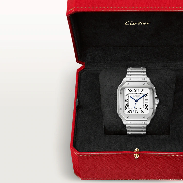 CARTIER SANTOS Classic Silver 35mm