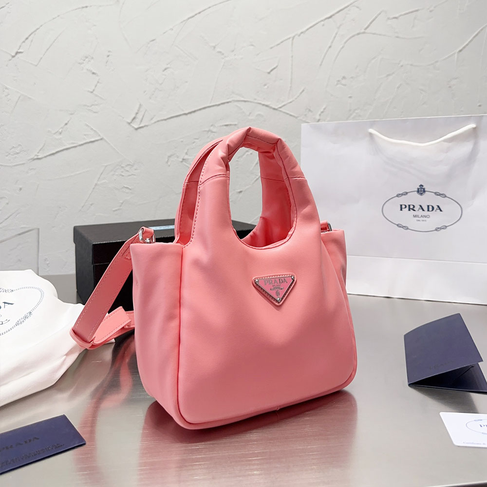 Prada Soft Soft Sheep Leather Mini Handbag Shoulder Bag (Replica)