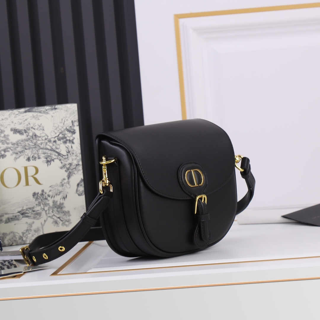 Medium Dior Bobby bag Black CD-2011 XB081 22cm