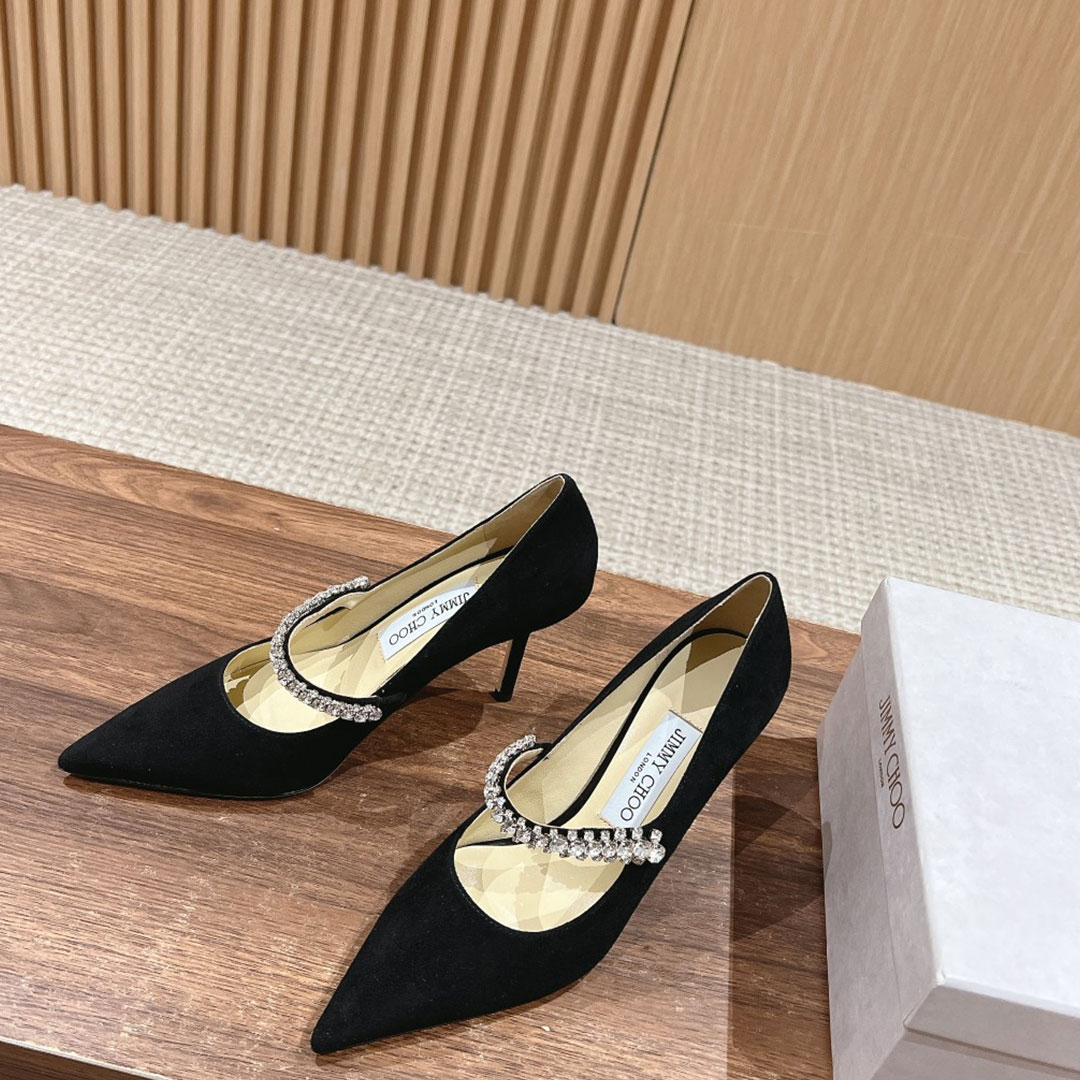 Jimmy Choo Baily Tidal Spike Slide Sandal (Replica)