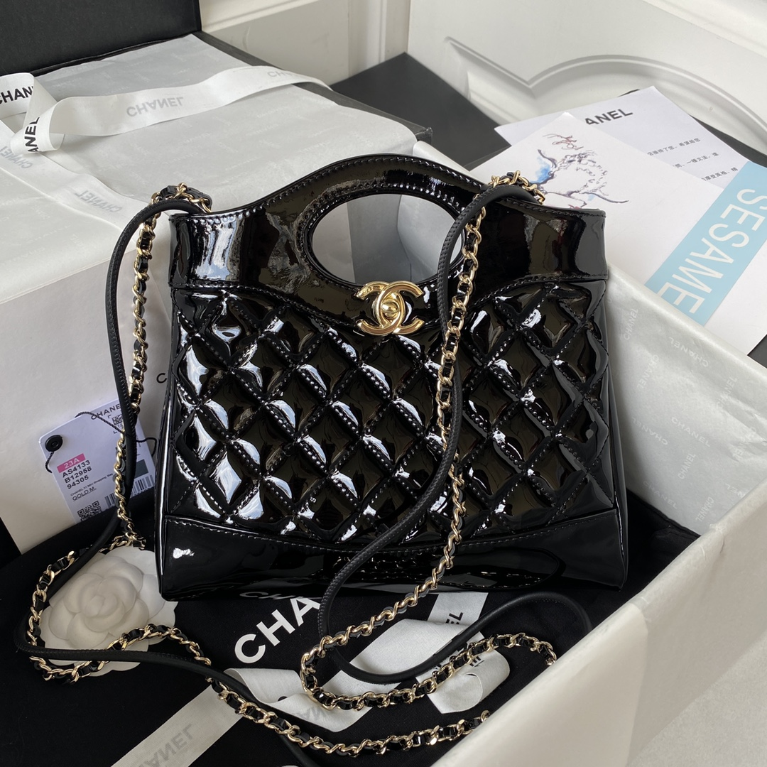 Chanel 31 Bag 4S Light Gold Buckle Linge Top quality Bag (Replica）