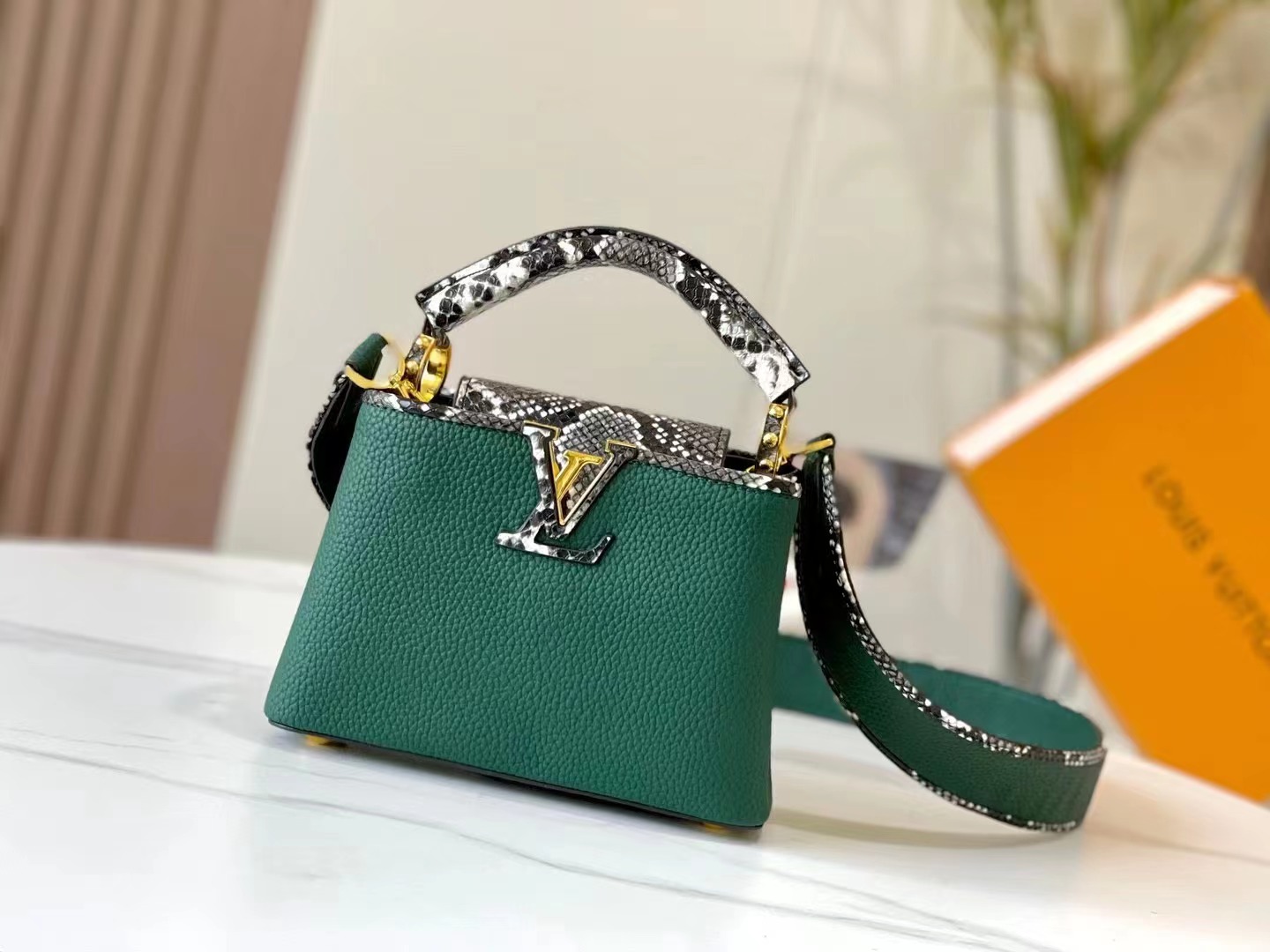LV Capucines Bag M95508 M95509 LM012032 21-27cm