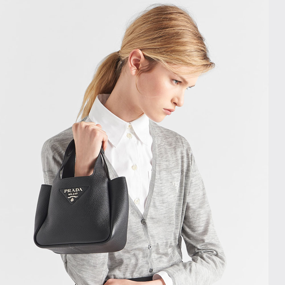Prada Leather Handbag Tote Bag (Replica)